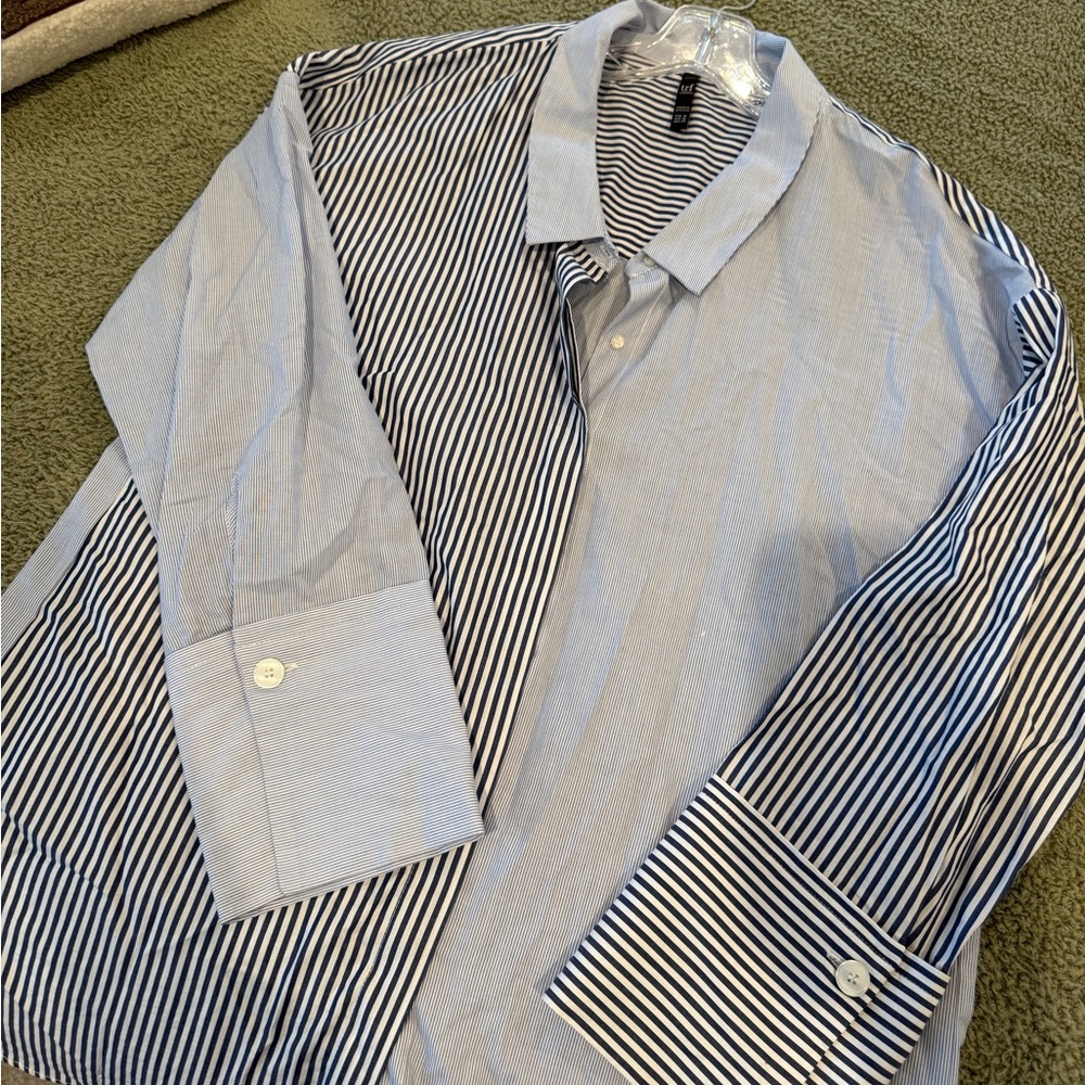 Zara collared shirt . 2 patterns